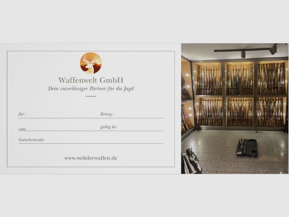 Gift voucher weapon world