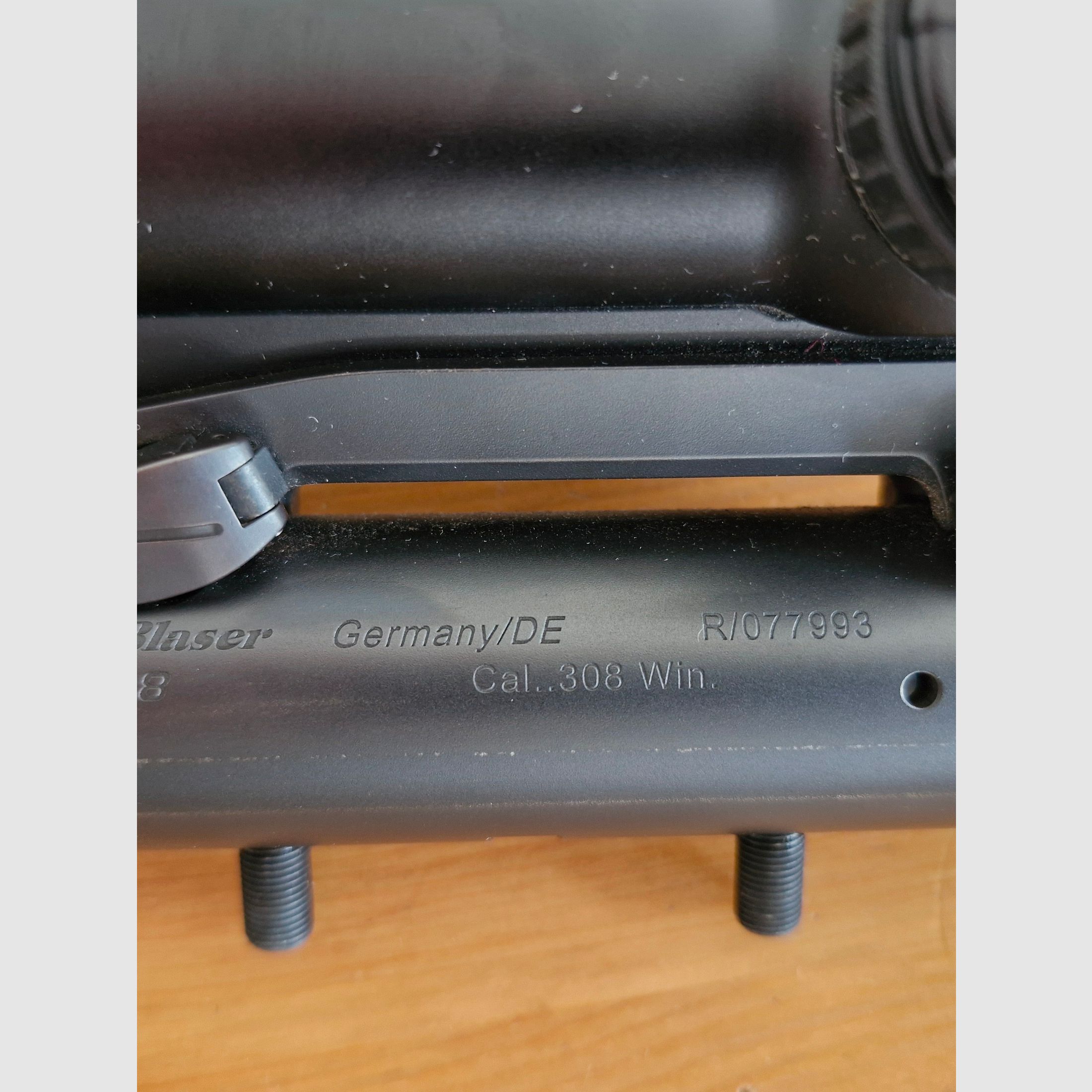 Blaser R8 interchangeable barrel .308 Win & Zeiss V8 Abs.60 & Infiray CH 50 thermal imaging attachment