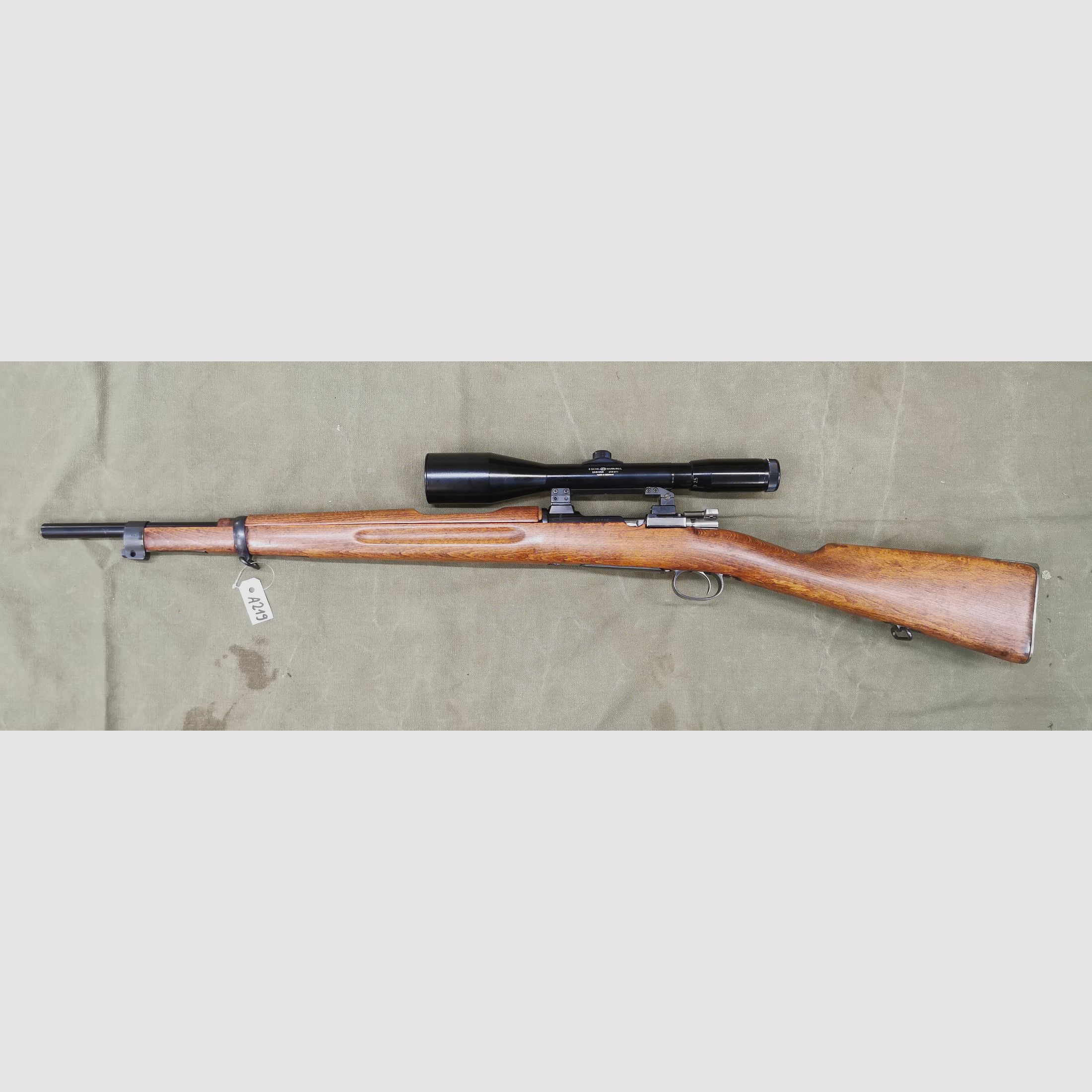Swedish Mauser with short match barrel 6.5x55SE