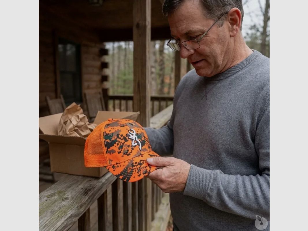 Browning Digi Blaze orange/schwarz Jagdkappe, Bild 3 von 11