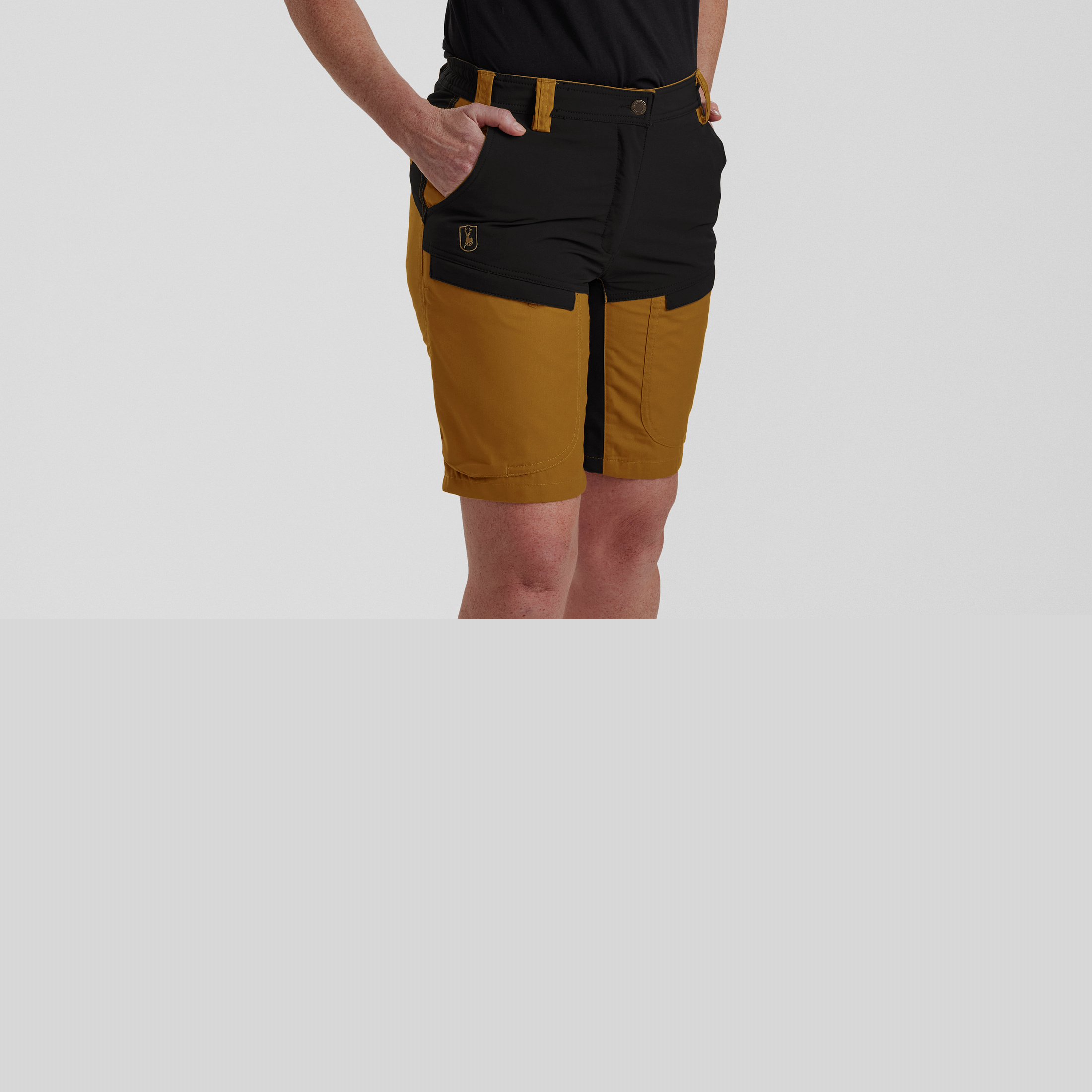 Lady Ann Shorts - Bronze – Kleidergröße Damen: 36