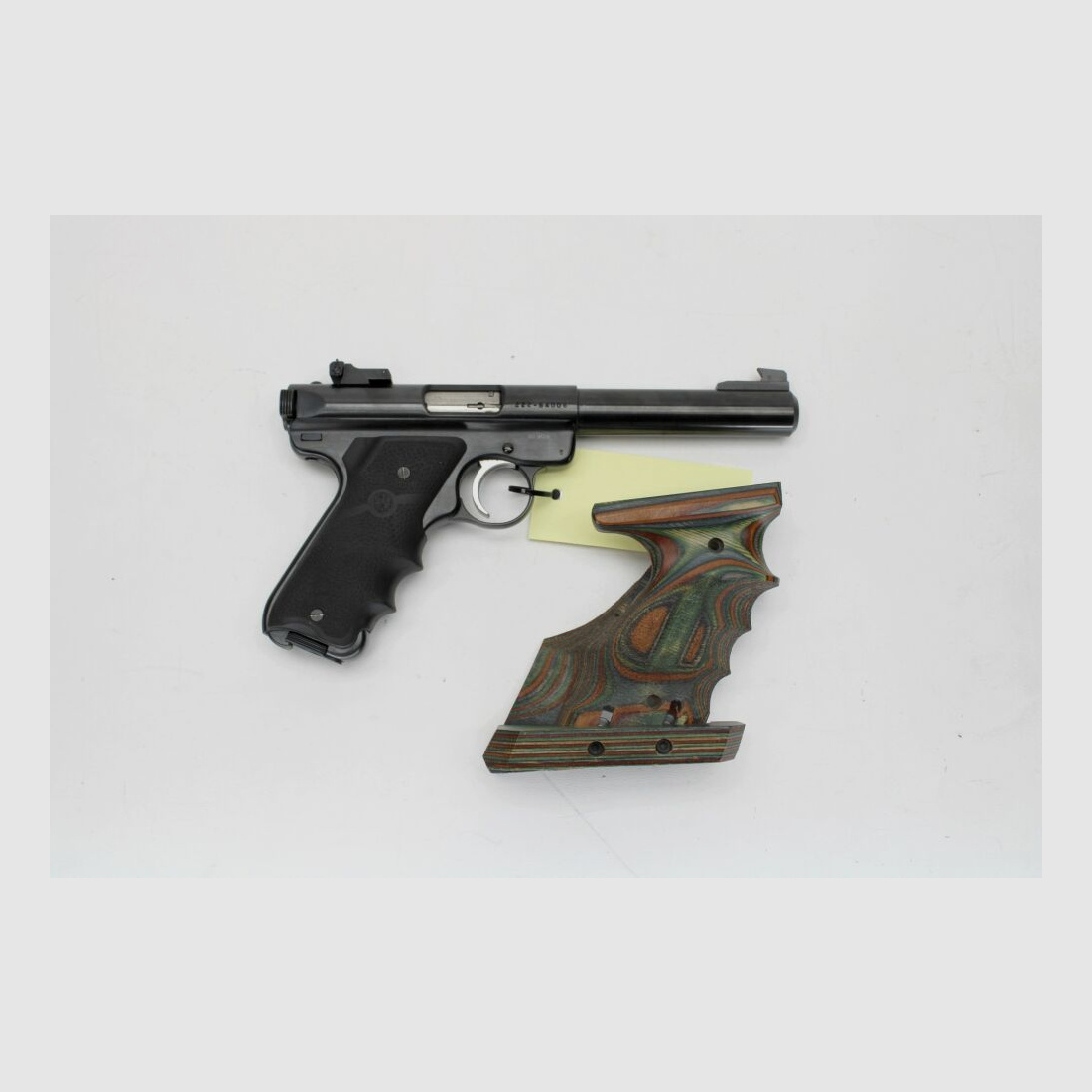 Ruger MK2 with molded grip .22lr