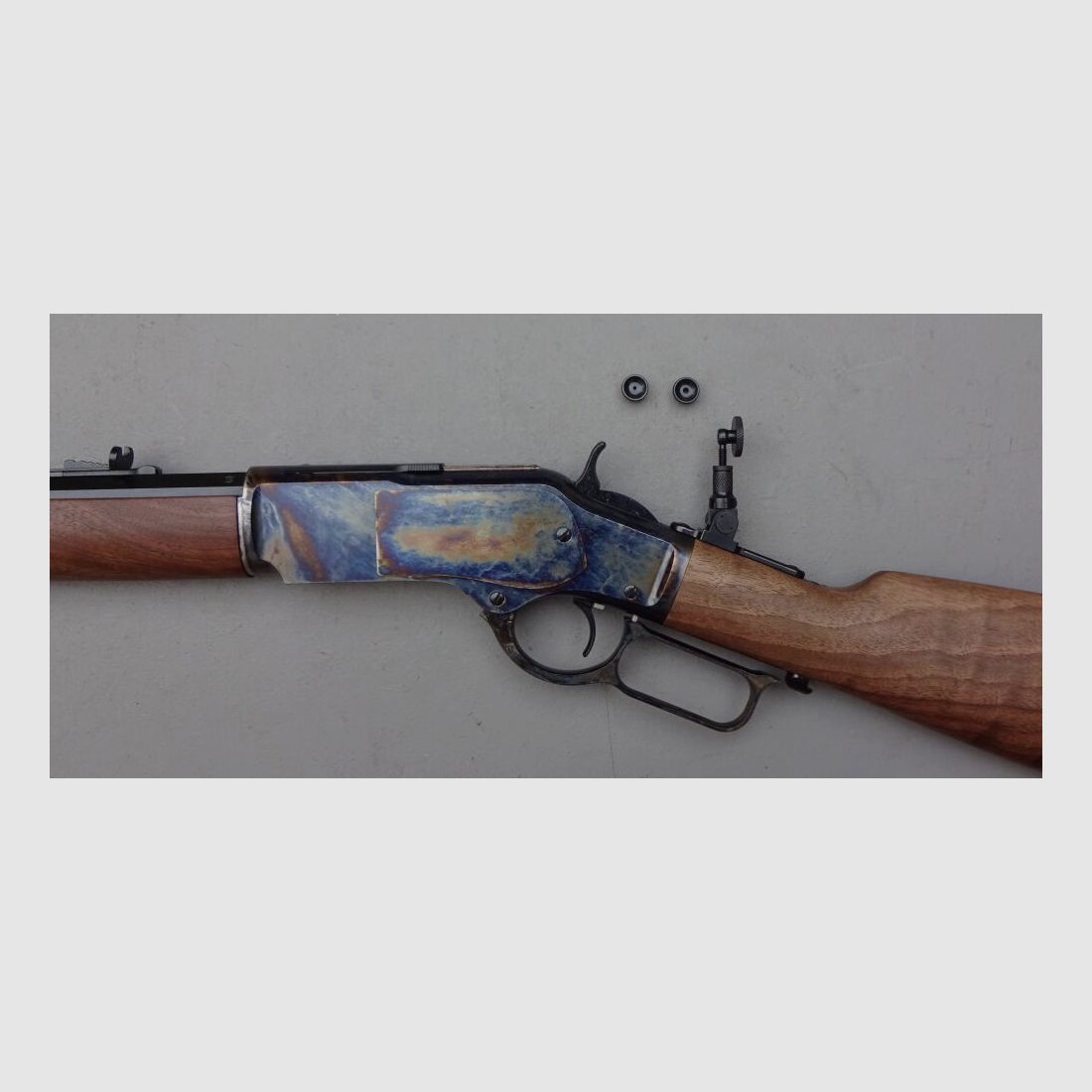 WINCHESTER ARMS	 Mod. 1873 Sporter - 8-kant Lauf 24"