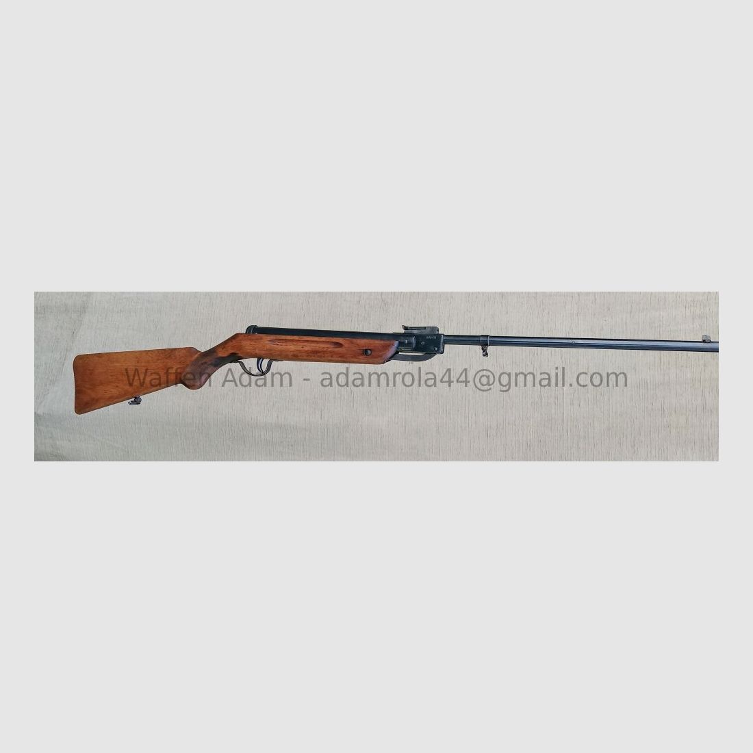 Wagria / Aschaffenburg Model 62 (?) karabin pneumatyczny, zdjęcie 4 z 6