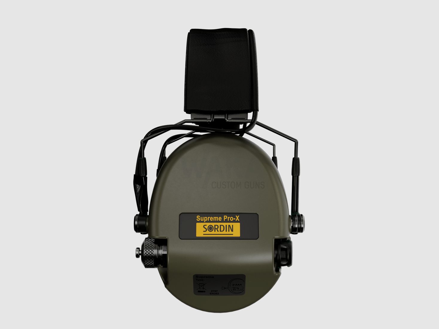 Sordin Supreme Pro-X negro/verde