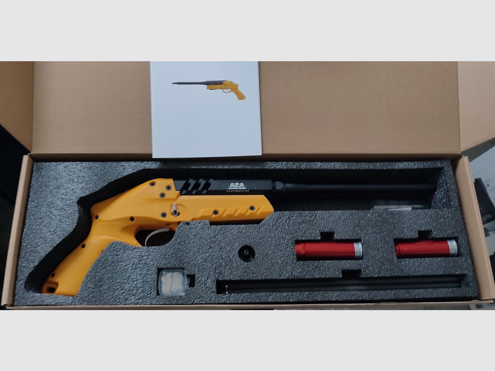 Scuba Ashinger new / unused – complete set – speargun for underwater sports