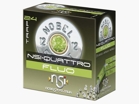 Nobel Sport Italia 12/70 Quattro FLUO T7,5 2,4mm - 24g