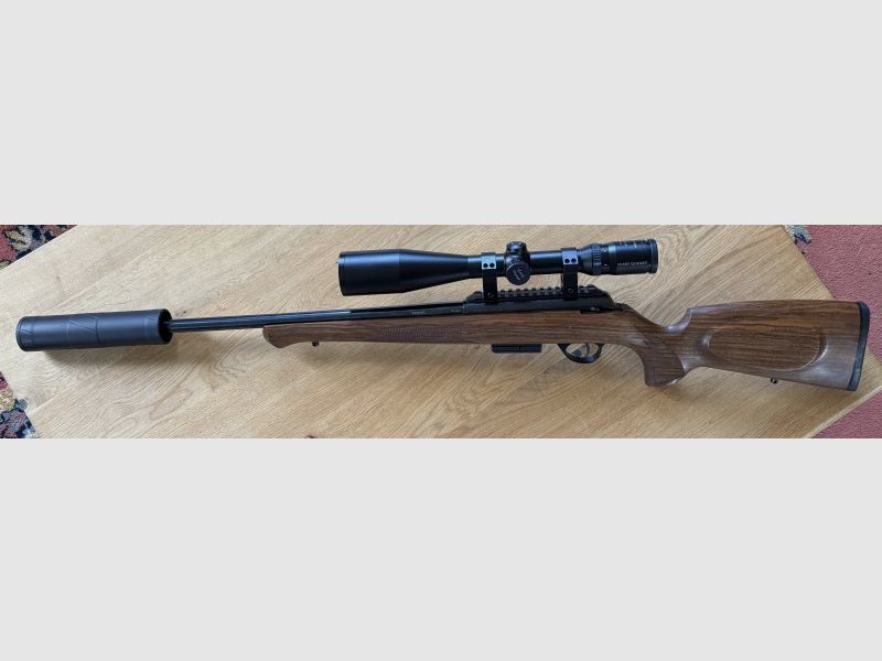 Anschutz Cal. 17 Hornet con 4-16x50 Schmidt & Bender