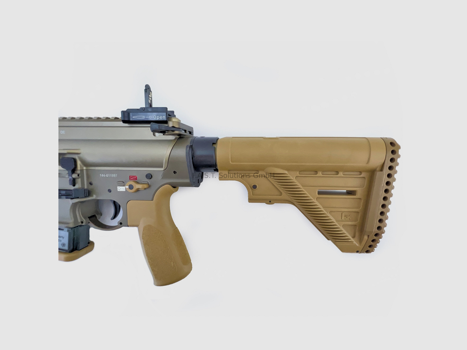 Heckler & Koch HK SLB MR308, A3-Version, 16,5", sandfarben .308Win