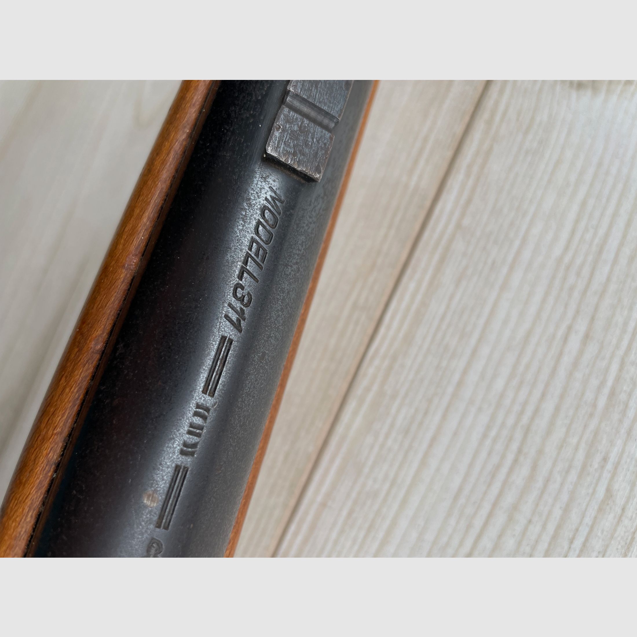 Haenel 311 air rifle with diopter, GDR