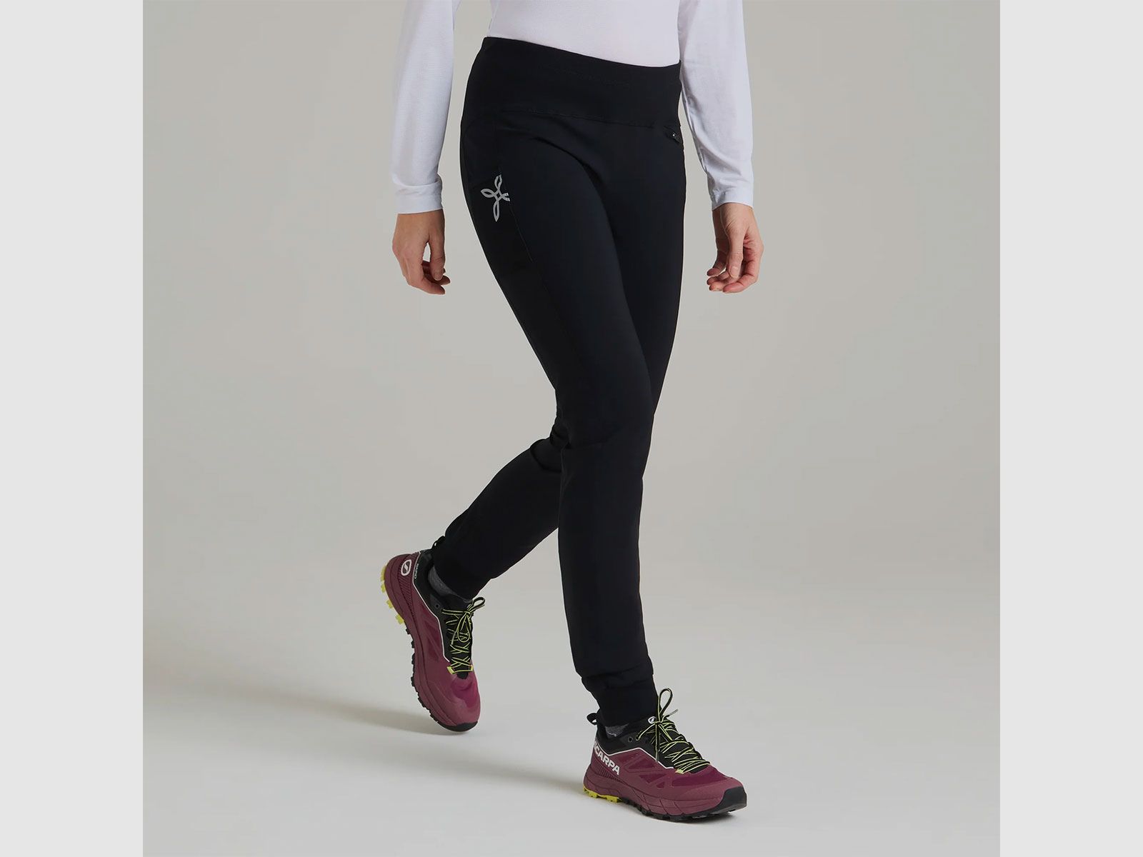 BROEK – MONTURA – DAMES – SOUND PANTS WOMAN Zwart / Zwart, afbeelding 6 van 9