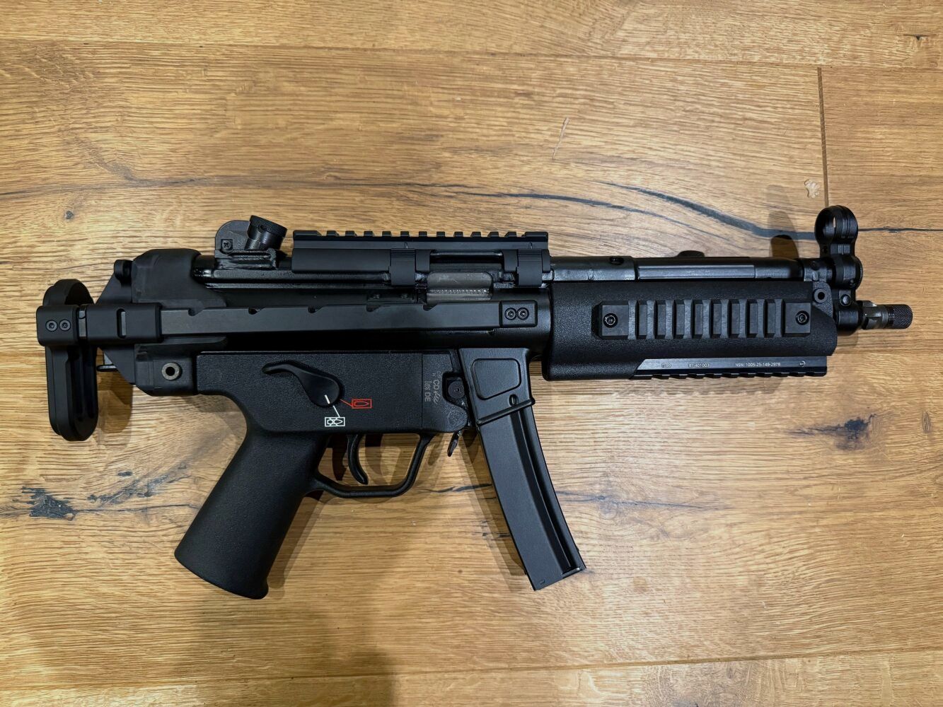 Heckler and Koch SP5K special model - handgun - 20 rounds