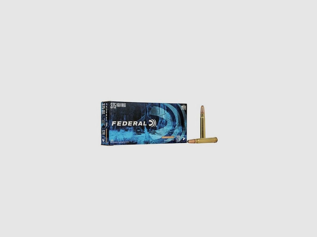 FEDERAL Power-Shok - 375 H&H - 270 grains - SP