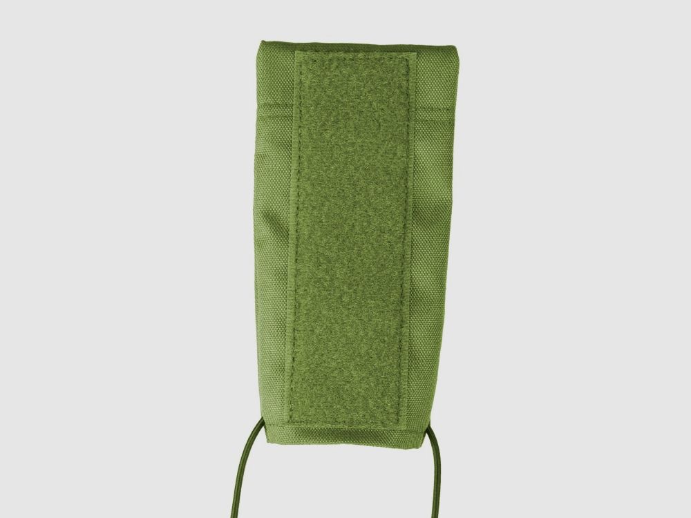 Delta Six Patch Sock Copertura per canna / Calza per canna con area in velcro (verde oliva)