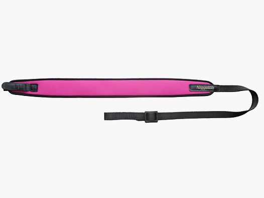 Niggeloh Gewehrriemen Universal Neopren - Pink mit Schnellverschluss