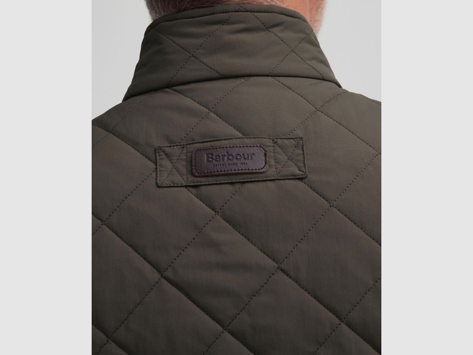 BARBOUR Vest Fernwood Dark Olive