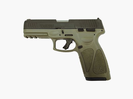 Pistolet samopowtarzalny TAURUS G3 OD Green/BK STEEL SIGHT, kal. 9x19mm, luf 4"/102mm
