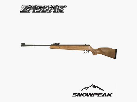 Snowpeak carabina ad aria compressa – Zasdar GR1250W legno Gas Piston. 5,5 mm.