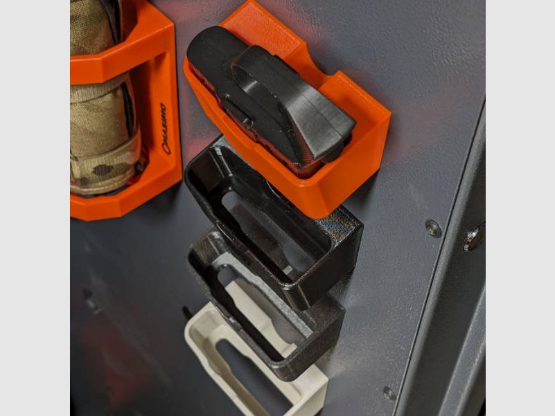 Magnetic magazine holder for Blaser R8 rifle magazines for gun cabinet - accessories for the gun cabinet