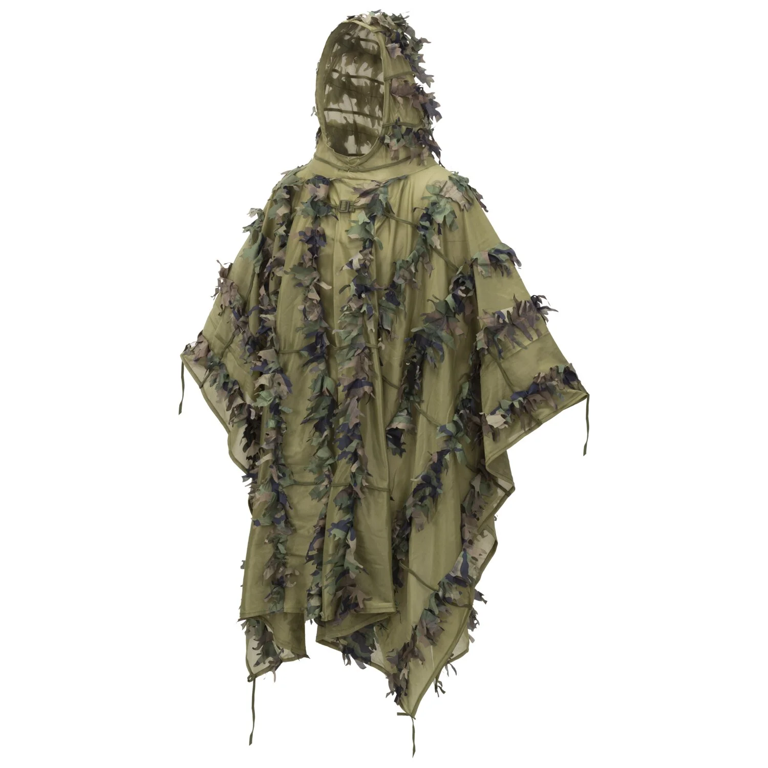 Poncho maskujące HELIKON Leaf Ghillie - US Woodland - ( jeden rozmiar ), zdjęcie 2 z 10