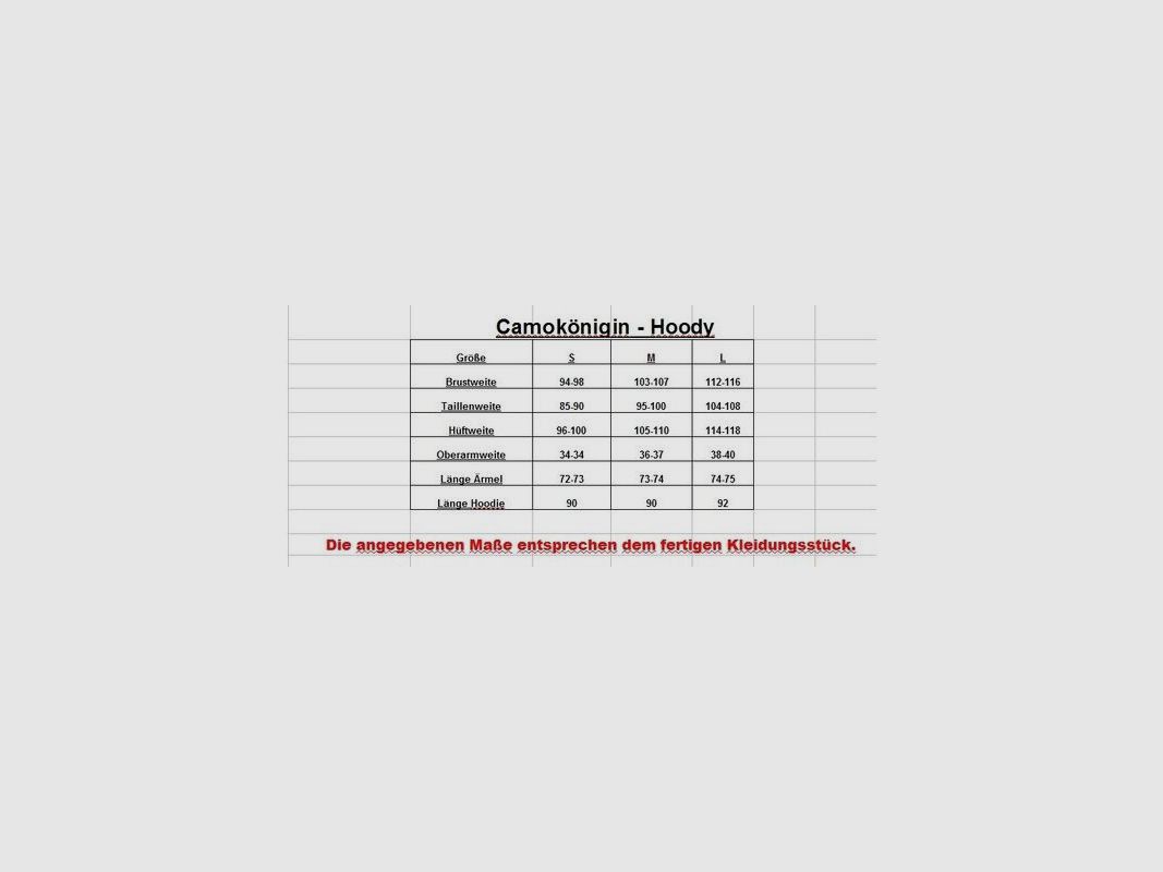 Camokönig Lieblingshoody Damenhoody braun