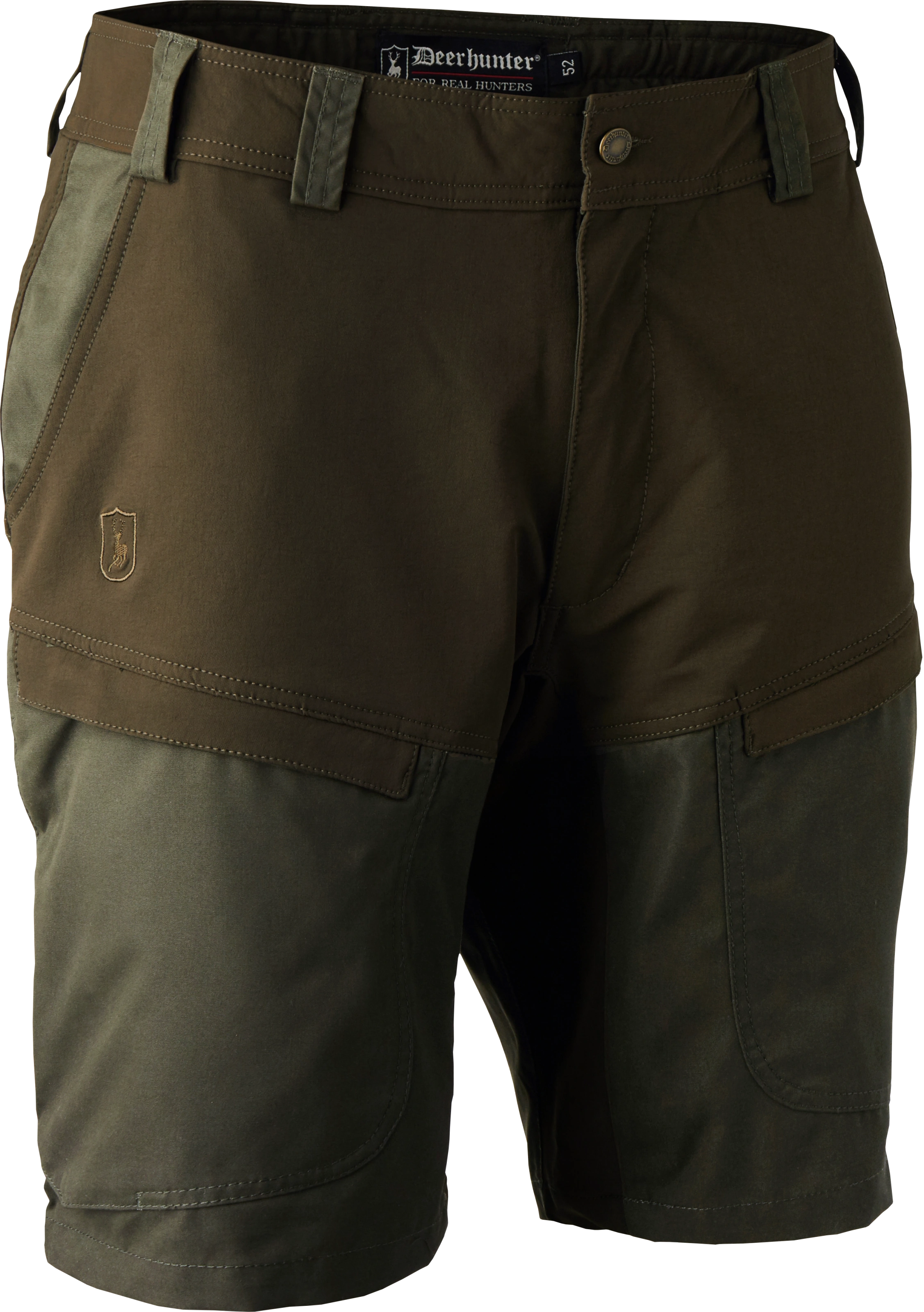 Deerhunter Strike Herren-Trekkinghose – strapazierfähige Outdoor-Shorts mit spezieller wasserabweisender Beschichtung