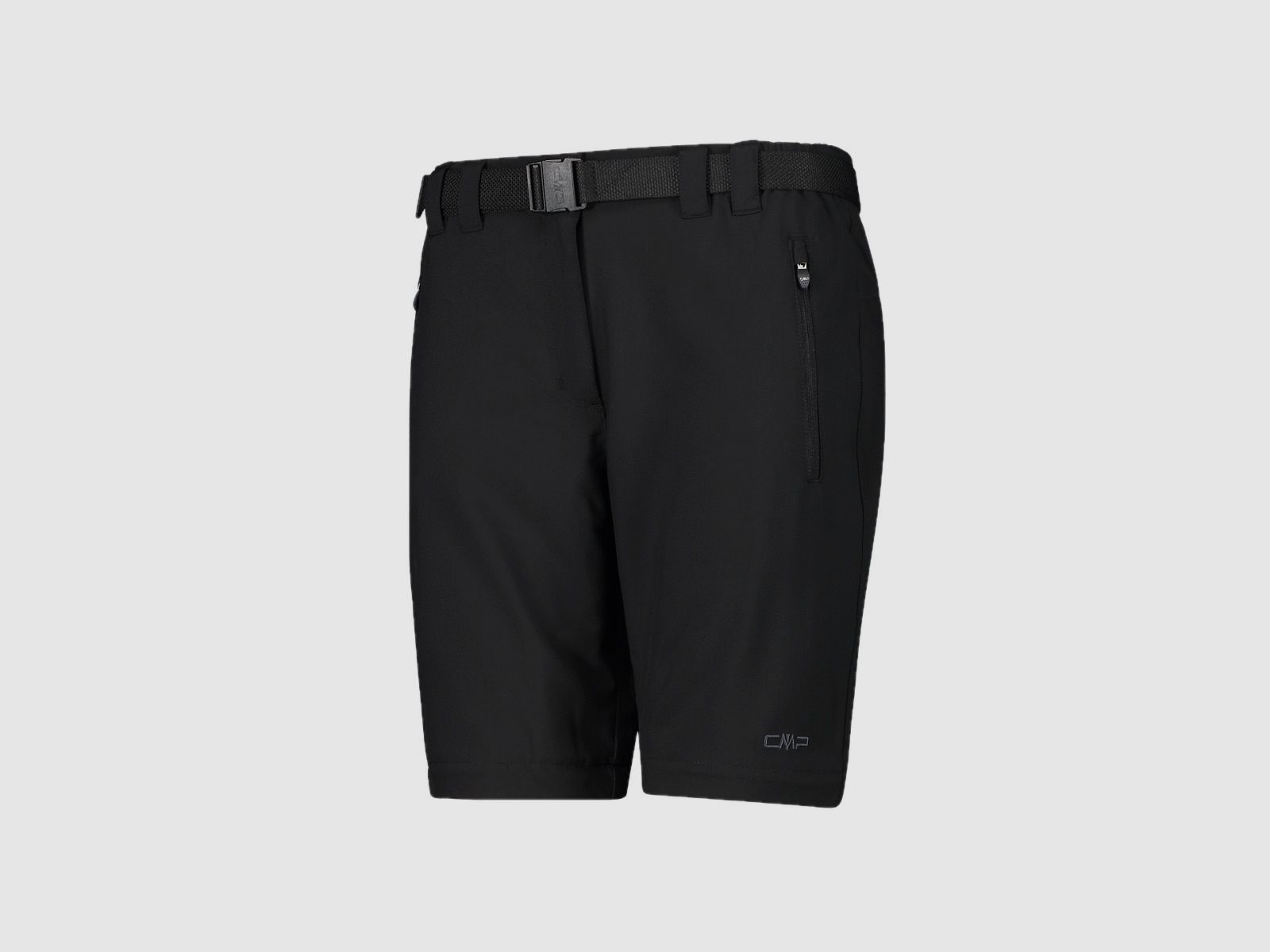 CMP Damen-Zip-Off-Trekkinghose Schwarz