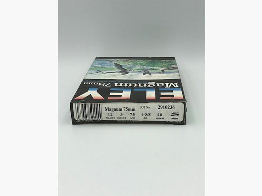 ELEY Schrotmunition 12/76 Mag. 75mm Nr. 5 / 3mm 46 g.