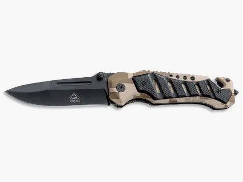 Couteau de secours PUMA TEC à une main (design camouflage)