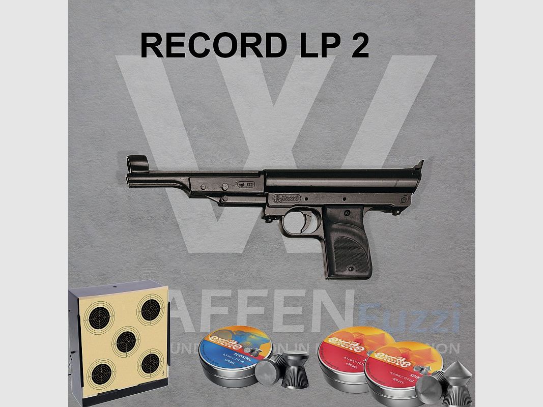 Record LP 2 pistolet pneumatyczny w zestawie