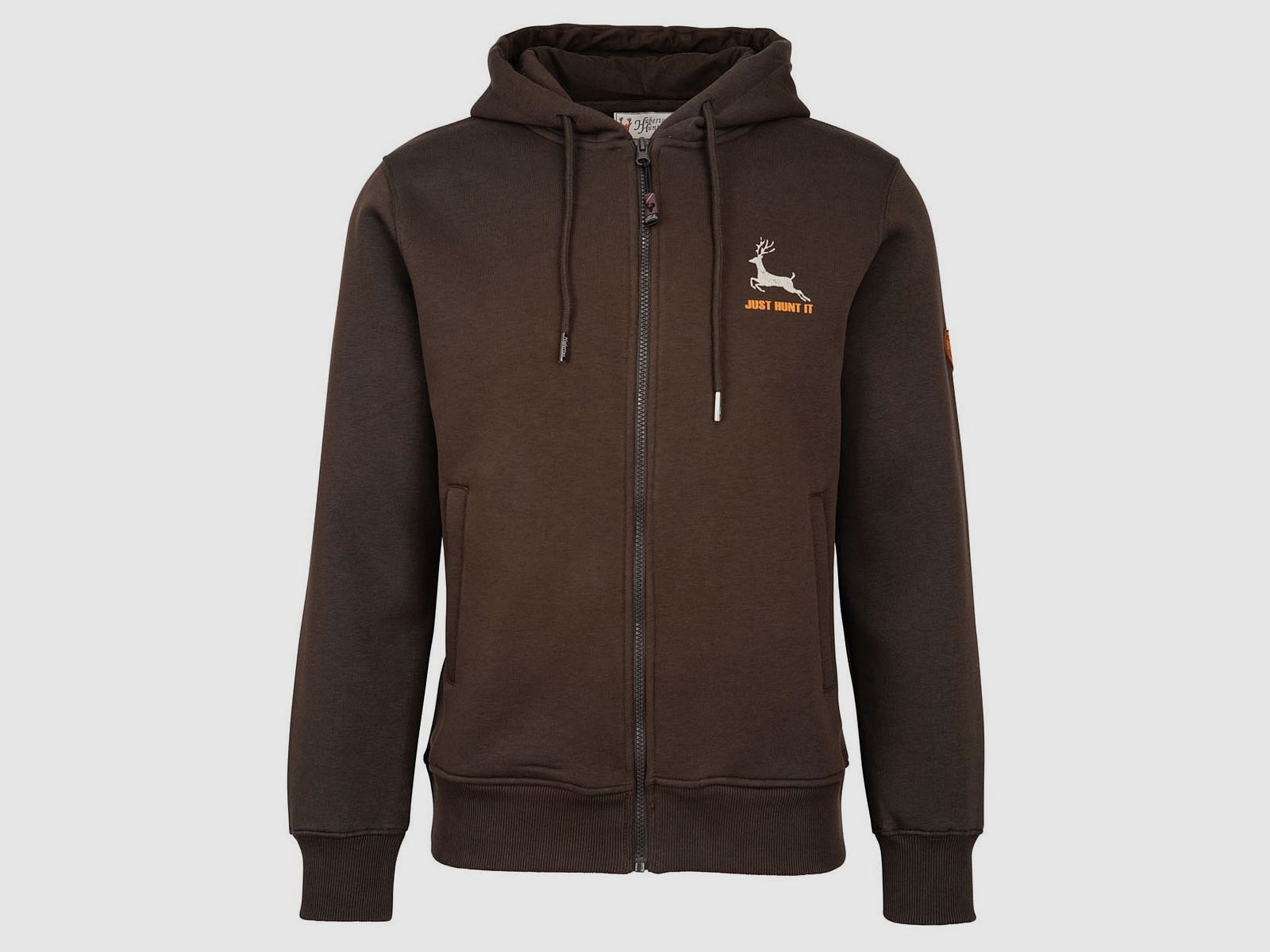 Hubertus Hoodie Just Hunt It Oliv/ braun