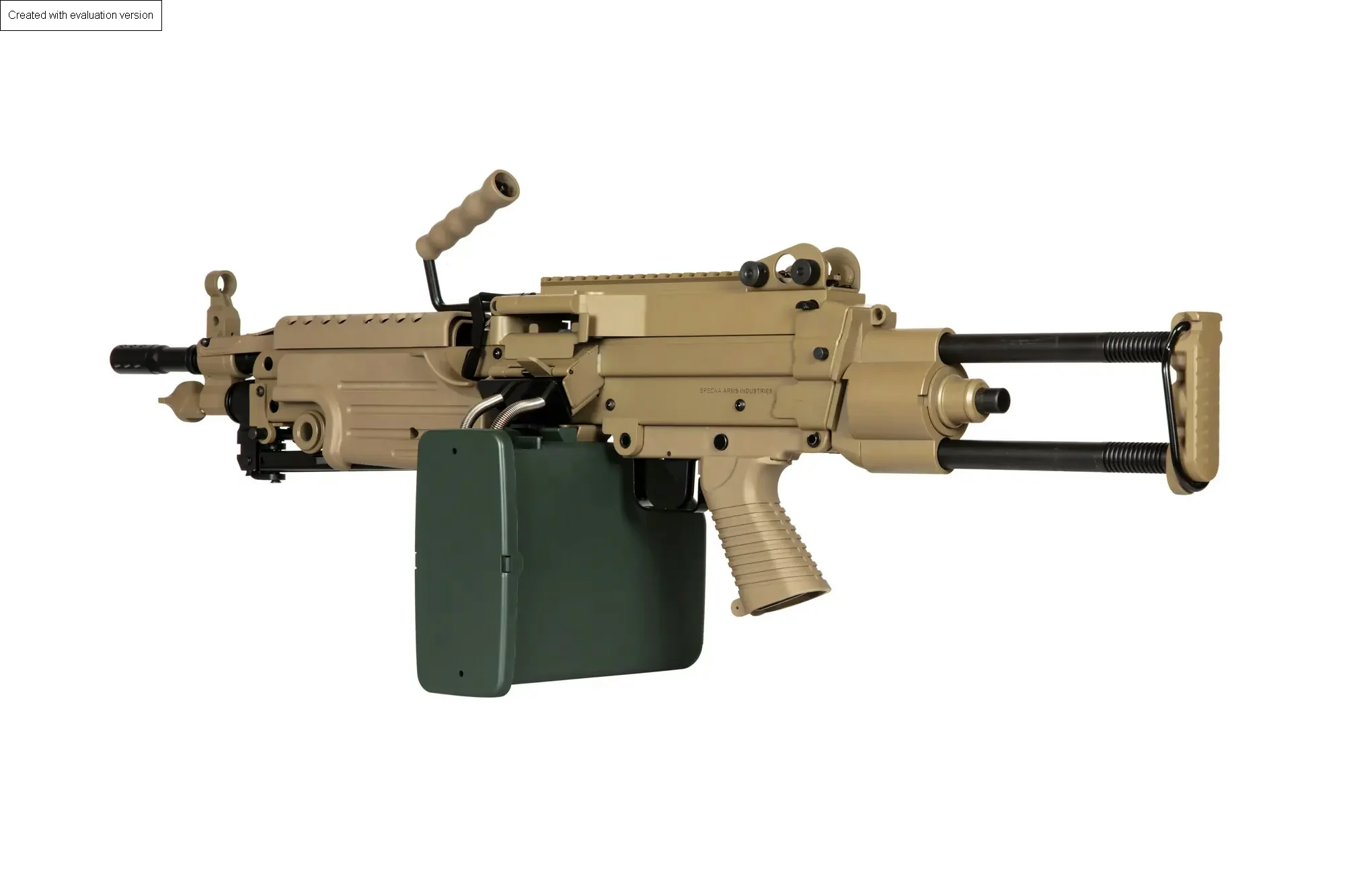 Karabin maszynowy ASG Specna Arms SA-249 PARA EDGE - Tan, zdjęcie 18 z 26