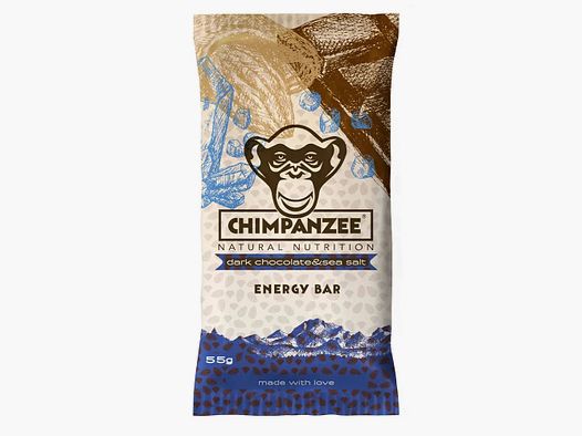 Chimpanzee Chimpanzee Riegel Energy Bar Dunkle Schokolade Salz