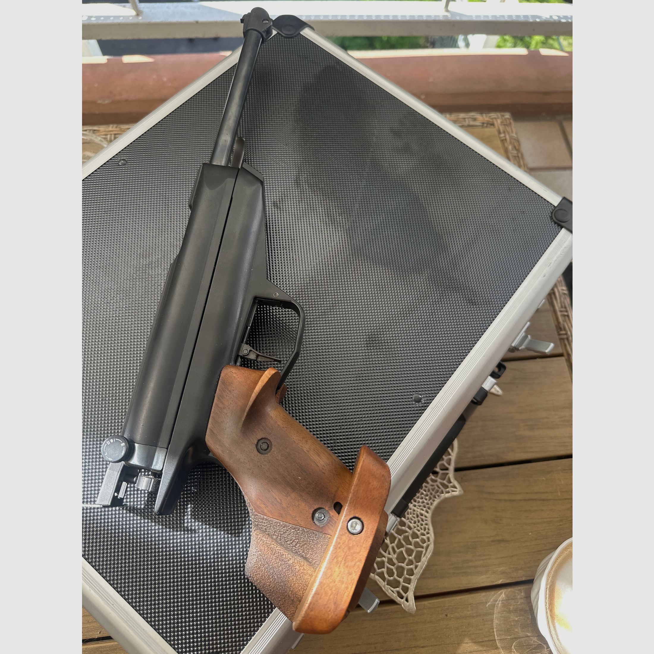 Feinwerkbau Mod.80 Cal.4,5 / 177 Seitenspanner Luftpistole 