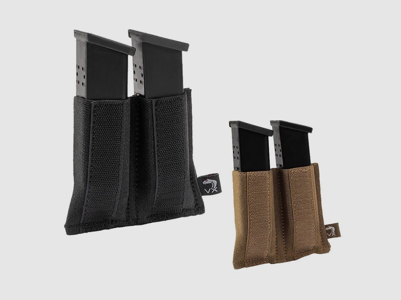 Doppelmagazinhalter Viper Tactical VX - Widerstandsfähiges Nylon - Schnelle Befestigung - Sichert Ihre Magazine, Bild 1 von 5
