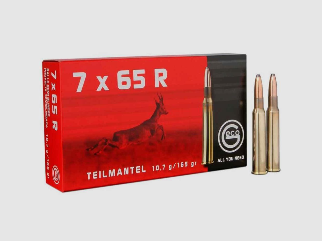 Cartuchos de rifle Geco 7x65 R