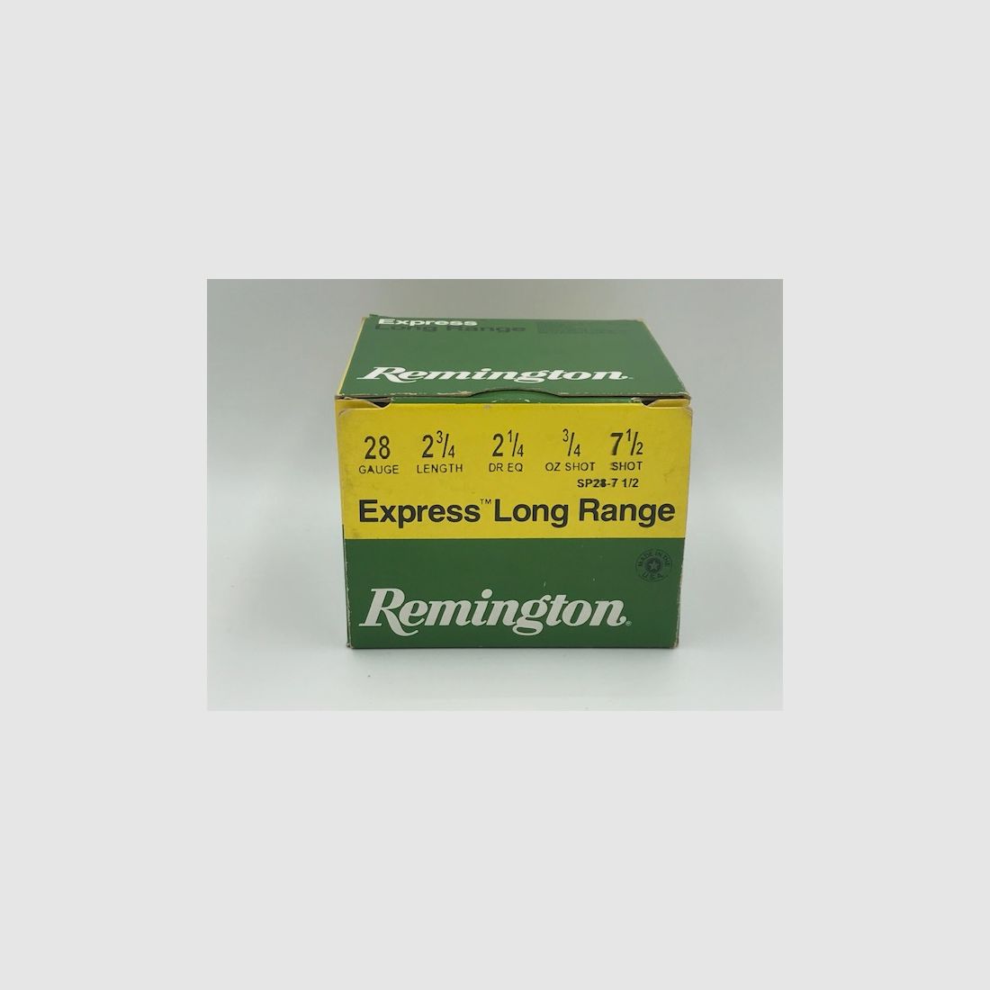 REMINGTON munitions de chasse 28/70 N° 7.5 / 2.3mm Express Long Range