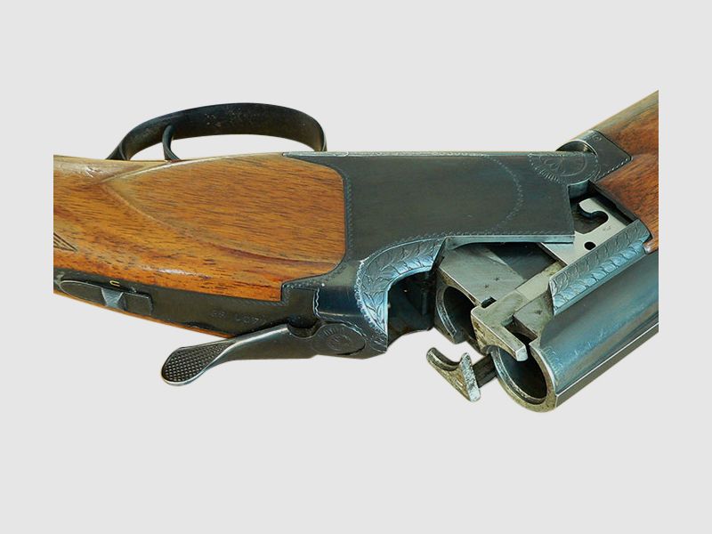 Bockdoppelflinte FN B25, Kal. 12/70