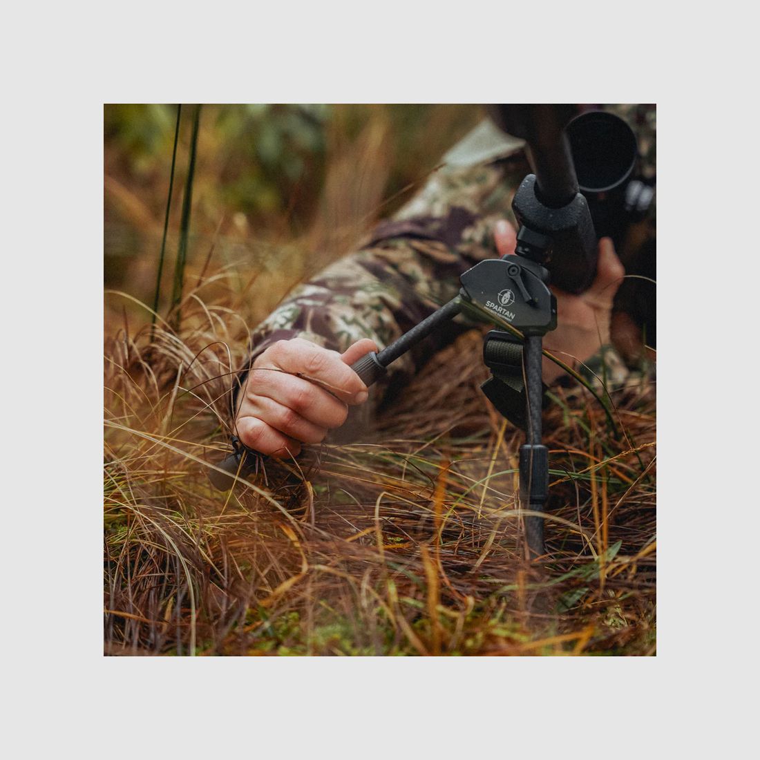 Spartan Precision Equipment Javelin Lite TL Bipod® Carbon-Zweibein 18,4–24,1 cm – ohne Adapter