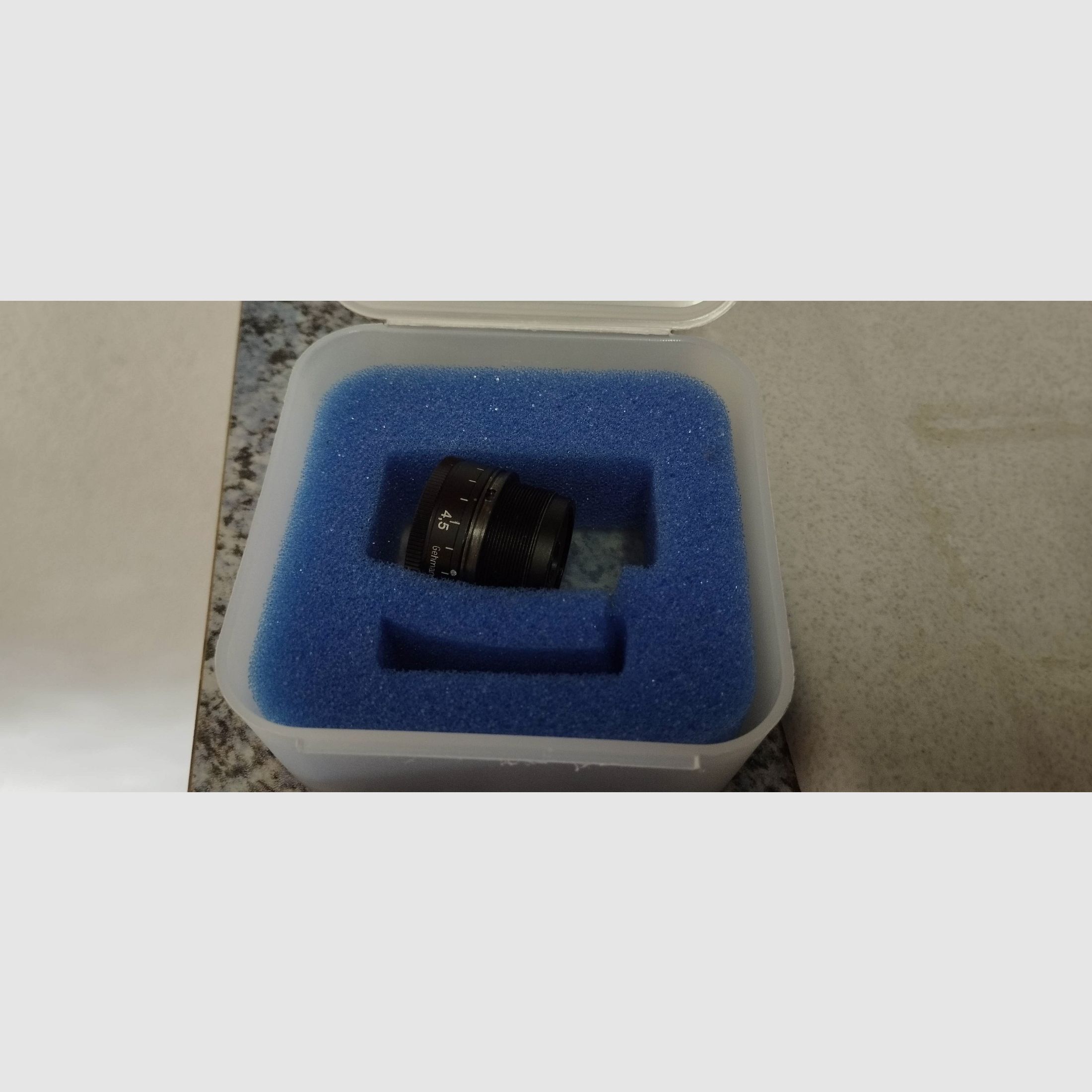Corn tunnel pivotable with adjustable ring corn Gehmann 4-6mm with tilt control