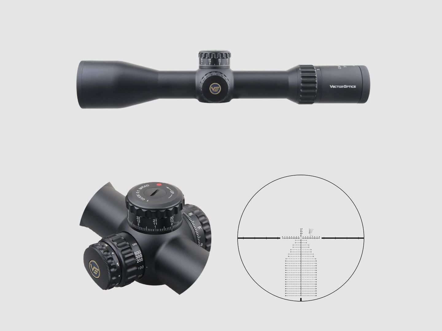 Vector Optics SCFF-43 Continental x6 3-18x50FFP