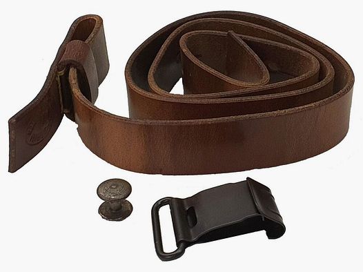 Suisse sangles en cuir pour carabine suisse K31 et K11 comme neuves/marchandises de stock/marchandises de dépôt de la réserve de guerre