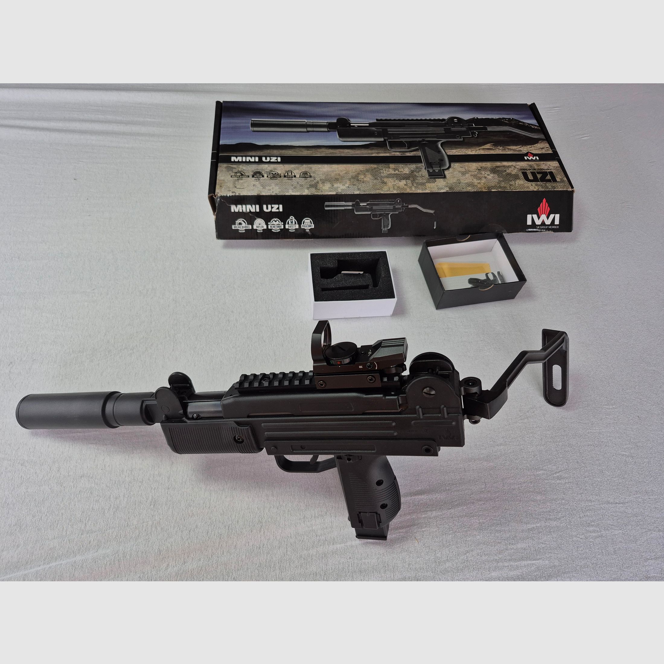 IWI Mini UZI 4,5mm neuwertig mit Garantie Knicklauf