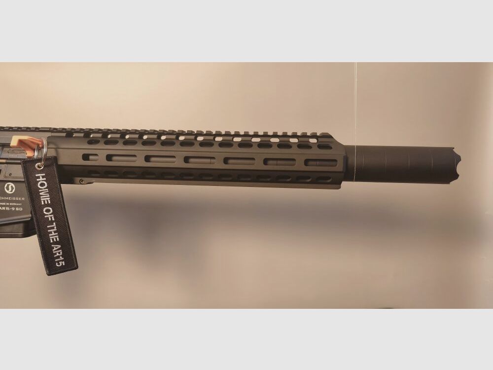 Schmeisser AR15-9 S4F SD Integraal Gedempt 9,92" Loop 9mm Luger, afbeelding 9 van 15