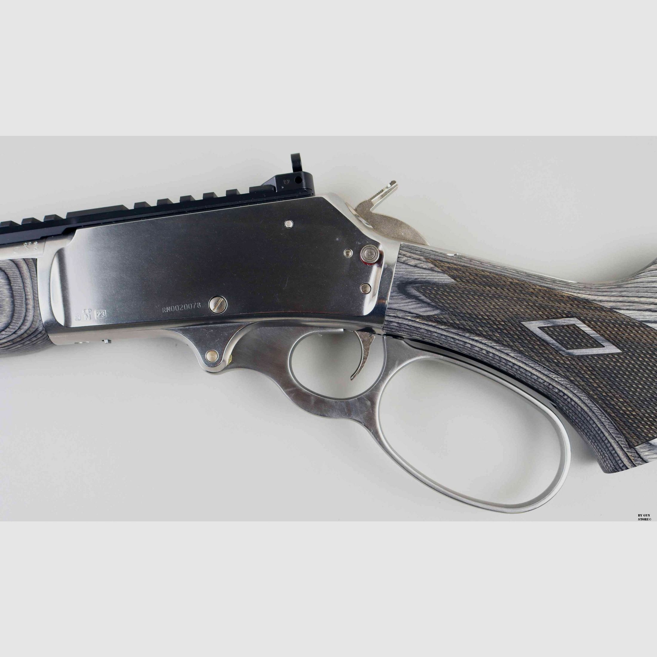Lever Action Rifle MARLIN mod. 1895 SBL .45-70GOV 19″ SS LAMINATE -F, image 4 of 8