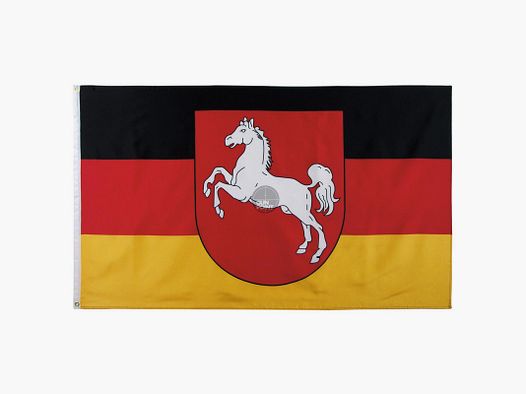 Fahne, Niedersachsen,Polyester, 90 x 150 cm