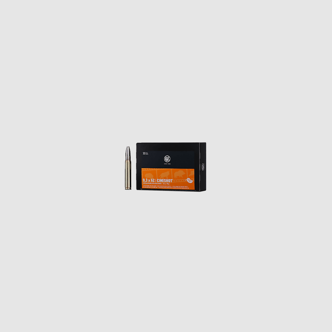 RWS Cineshot 9,3x62 196gr. 30Stk.