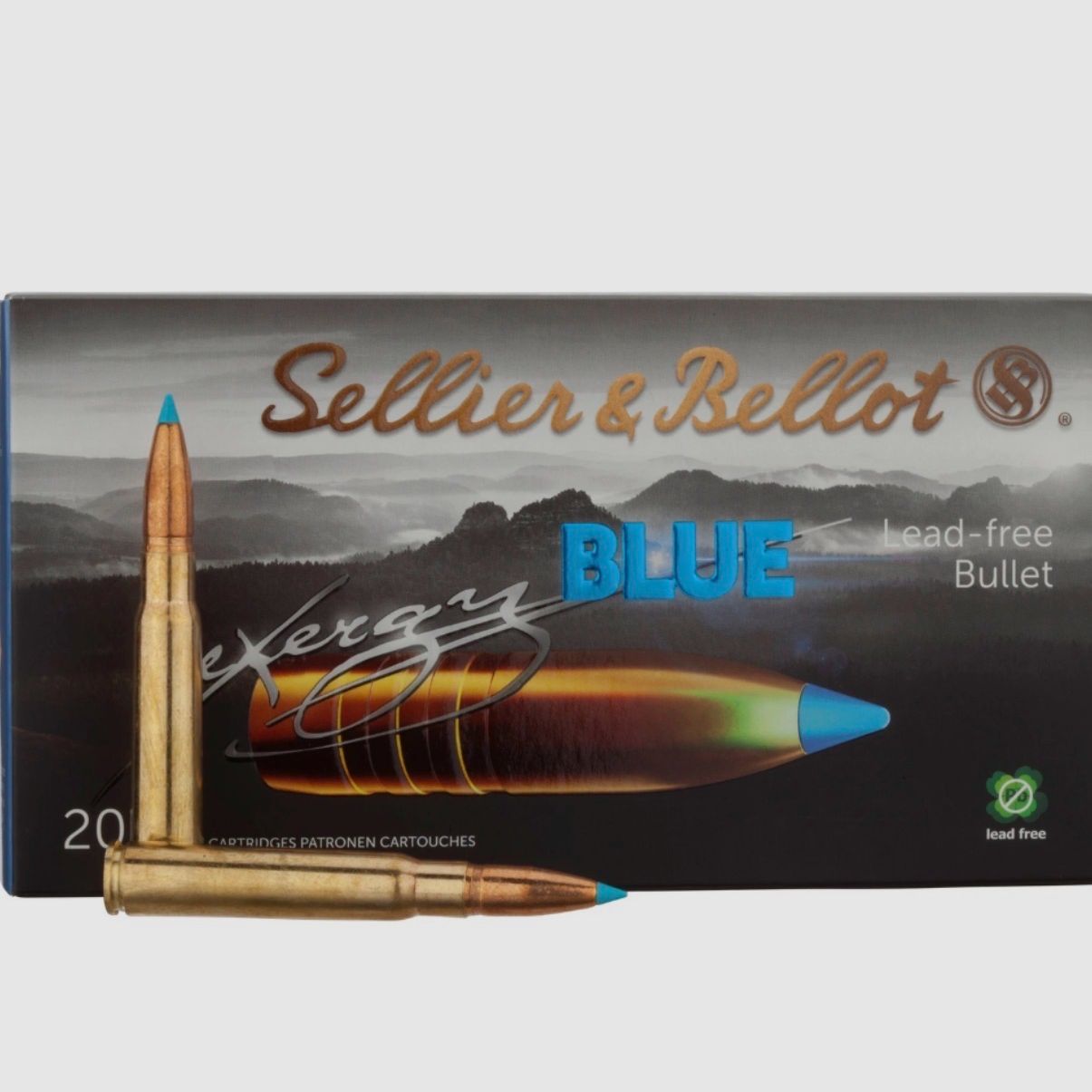 Sellier & Bellot 8x57 IS tipped eXergy blue 11,7g/180grs