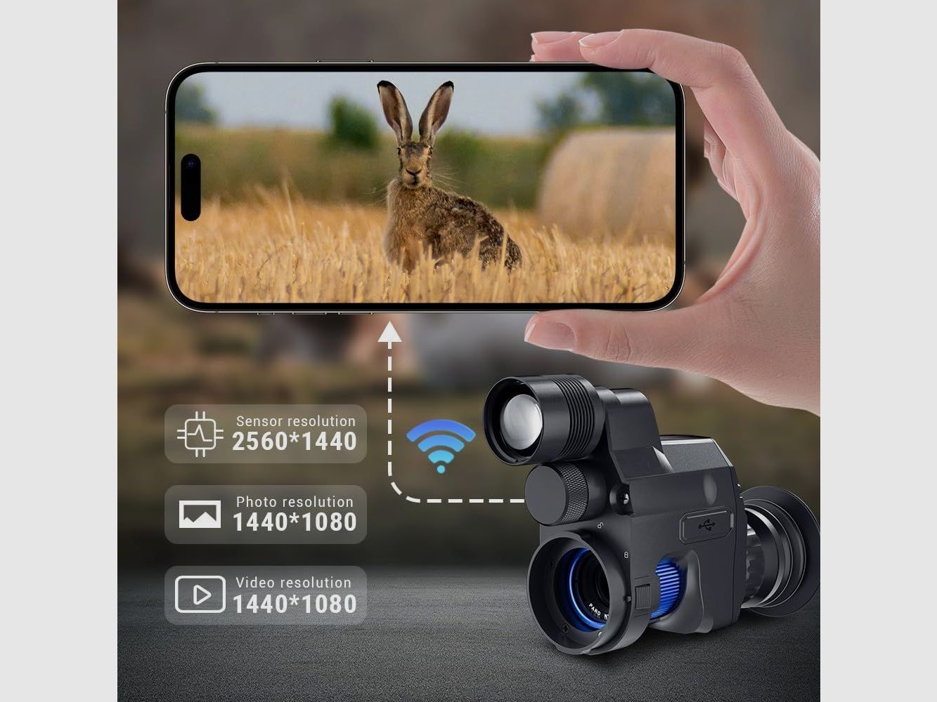 Clip-on Rückteil Infrarot Pard NV007V2, Bild 20 von 22