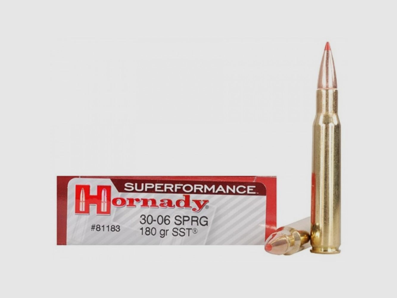 30-06 Springfield Hornady SUPERFORMANCE® 180 gr SST® VE20